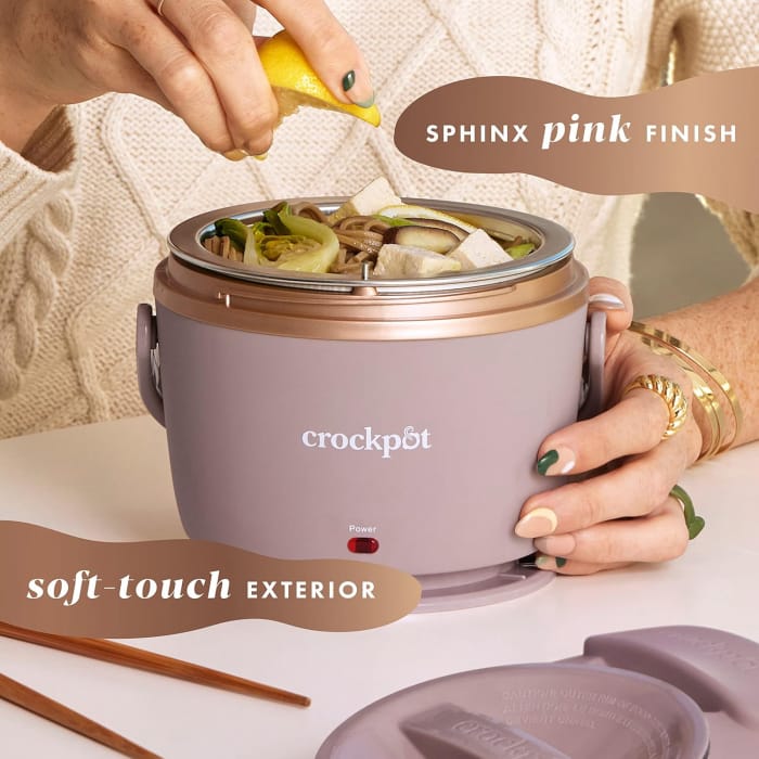 Crock-Pot 20-Ounce Electric Lunch Box, Portable Food Warmer